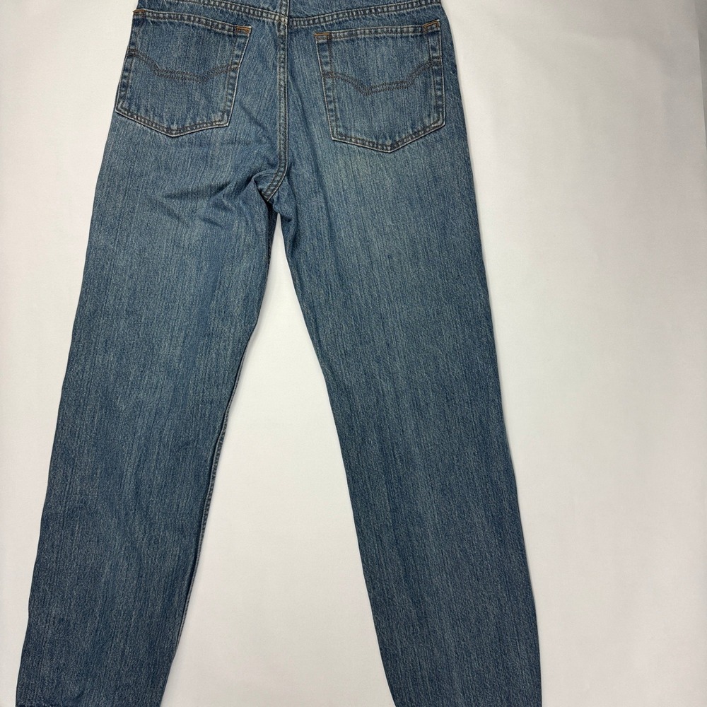 Vintage Chaps Ralph Lauren Denim Mens Jeans Medium Wash Blue Straight Y2K 30x30 - Picture 2 of 10